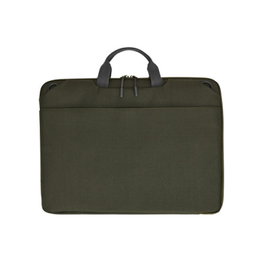 HP 9J499AA Sleeve para Portátil 14 Pulgadas, Funda Ligera de Poliéster Resistente al Agua con Tirante Ajustable, Color Verde/Gris