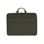 HP 9J499AA Sleeve para Portátil 14 Pulgadas, Funda Ligera de Poliéster Resistente al Agua con Tirante Ajustable, Color Verde/Gris