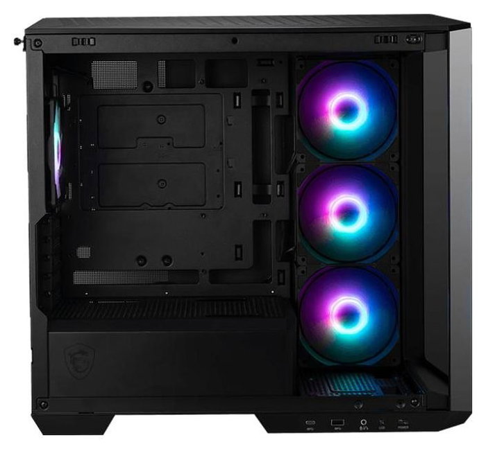MSI MAG Pano M100R PZ Micro Tower, ARGB, 4 Ventiladores, ITX/microATX, Cristal Templado, Negro MSI MAG Pano M100R PZ Micro Tower, ARGB, 4 Ventiladores, ITX/microATX, Cristal Templado, Negro