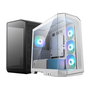 MSI MAG PANO M100R PZ Torre PC Gaming Micro-ATX/ITX Negro con Ventana Lateral, 4 Ventiladores RGB y 5 Ranuras de Expansión, Ref. M100R PZ