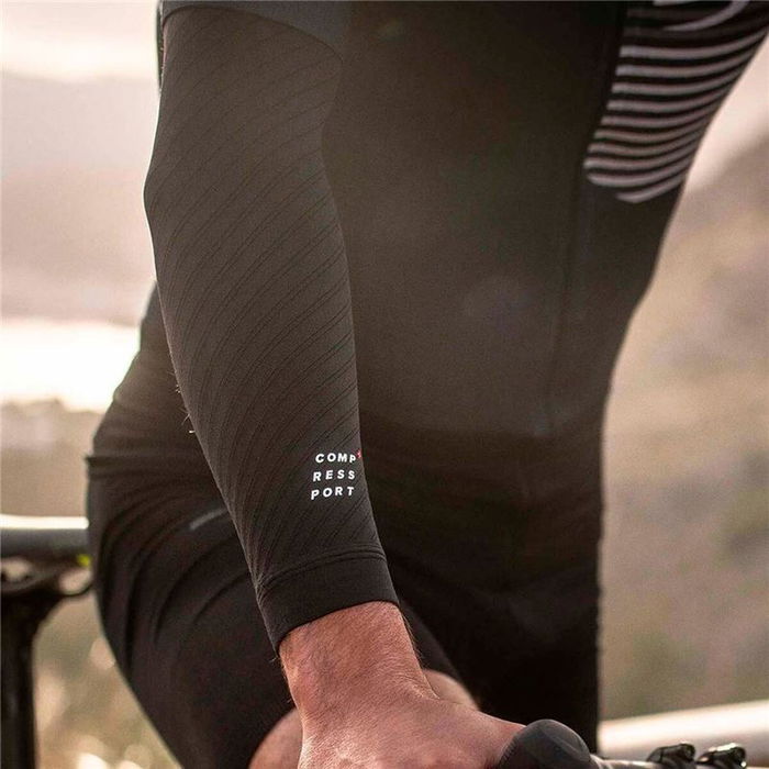 Manga para brazos Compressport Under Control Negro