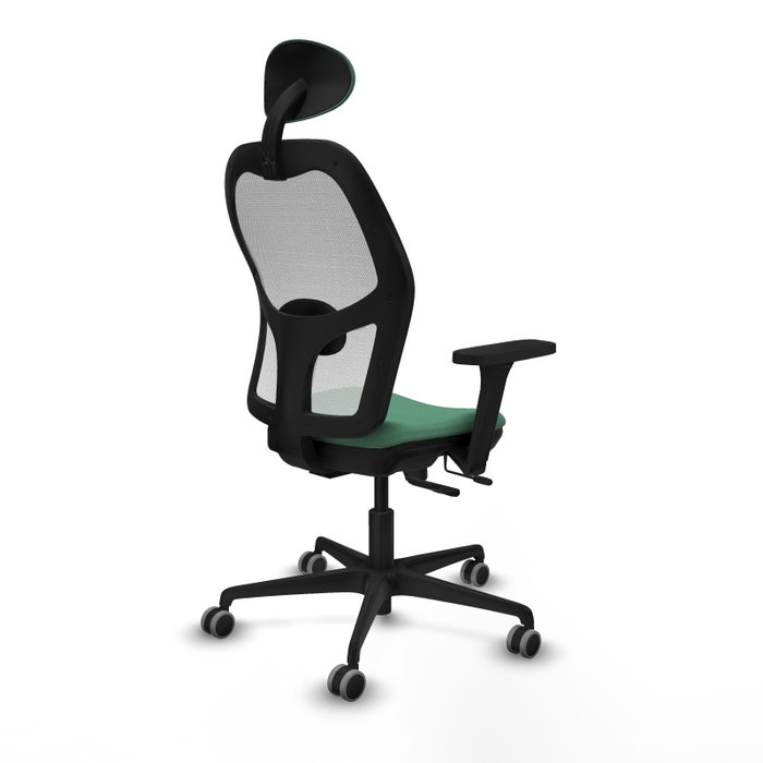 PIQUERAS Y CRESPO Silla de oficina Jorquera Verde esmeralda y Blanco PIQUERAS Y CRESPO Silla de oficina Jorquera Verde esmeralda y Blanco
