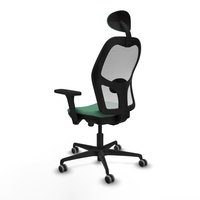 PIQUERAS Y CRESPO Silla de oficina Jorquera Verde esmeralda y Blanco PIQUERAS Y CRESPO Silla de oficina Jorquera Verde esmeralda y Blanco