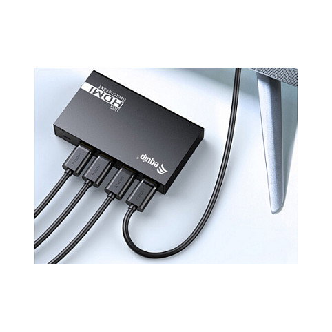 Equip Switch HDMI 2.0 3x1 4K/60Hz Negro Equip Switch HDMI 2.0 3x1 4K/60Hz Negro