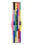 Apple Correa Pride Edition Fluoroelastómero Multicolor M/L para Apple Watch Series 9/SE/3 Hermès (46mm, 44-49mm) - MDWG4ZM/A
