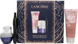 Lancôme Rénergie Multi-Lift Gift Set con Crema de Noche, Crema de Ojos, Exfoliante y Máscara Hypnose Noir