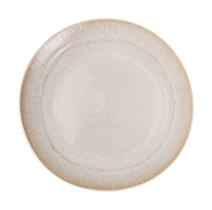 La Mediterranea Plato Llano Calobra Crema ø26.2cm