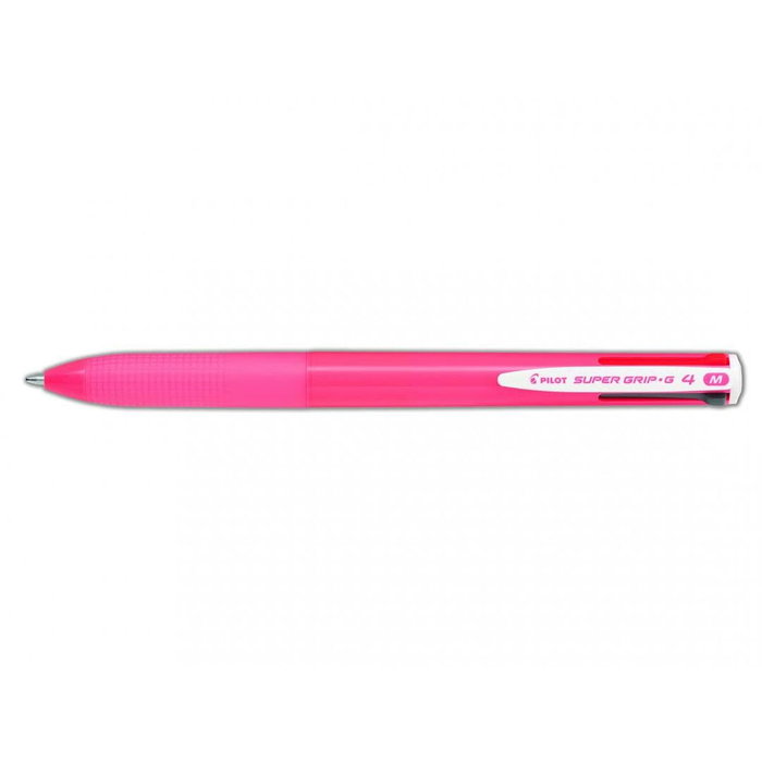 PILOT Supergrip G Bolígrafo de 4 Colores Rosa (Set de 12) PILOT Supergrip G Bolígrafo de 4 Colores Rosa (Set de 12)