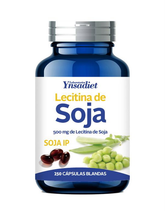 HIJAS DEL SOL Lecitina de Soja 500mg, 250 perlas