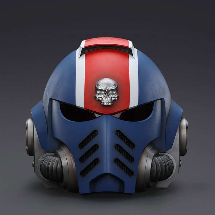 Joy Toy (CN) Warhammer 40,000: Space Marine 2 Réplica de casco de Lieutenant Titus Ultramarines