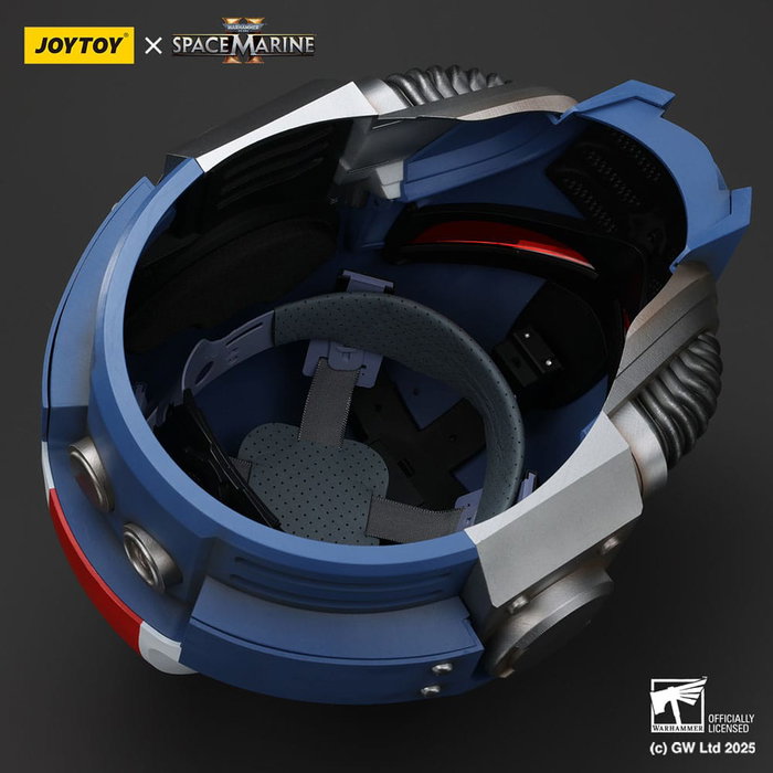 Joy Toy (CN) Warhammer 40,000: Space Marine 2 Réplica de casco de Lieutenant Titus Ultramarines