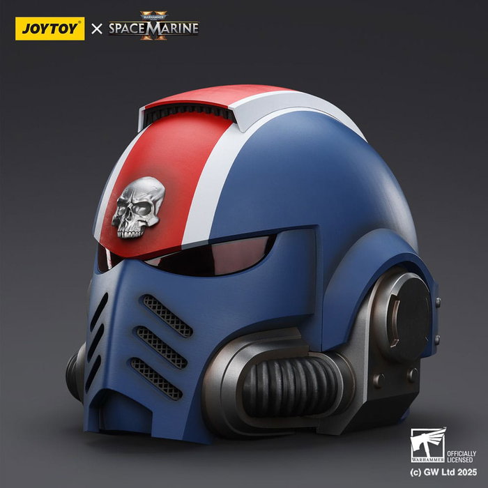 Joy Toy (CN) Warhammer 40,000: Space Marine 2 Réplica de casco de Lieutenant Titus Ultramarines