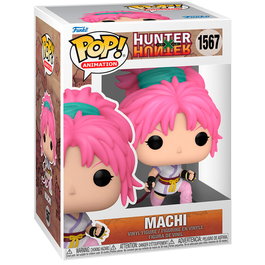 Funko Figura POP Hunter x Hunter Machi de Vinilo de 9cm en Caja Regalo
