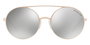 Michael Kors MK1027-11166G55 Gafas de sol doradas con cristal gris