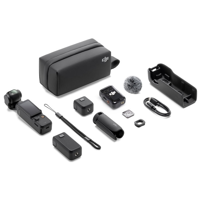 DJI Osmo Pocket 3 Creator Combo, Cámara Compacta de Estabilización 4K