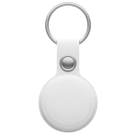 Leotec Localizador EasyTag Dual Negro Incluye Llavero Blanco