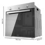 Horno Cecotec Bolero Hexa M236000 Mirror Time 2800 W 70 L