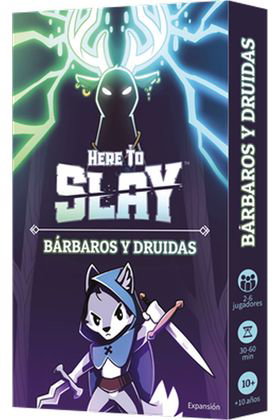 Asmodee Here to Slay: Bárbaros y Druidas
