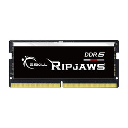 G.Skill Ripjaws F5-5600S4645A32GX2-RS Kit de Memoria RAM SO-DIMM 64 GB (2 x 32 GB) 5600 MHz DDR5 Negro para Intel XMP