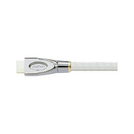 PYTHON Series Cable HDMI® 2.0 4K2K con trenzado de nailon, blanco, 0,5 m