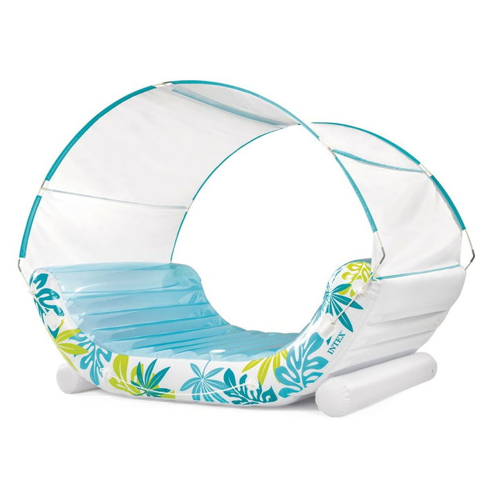 Colchoneta Hinchable Intex 224 x 165 x 150 cm (2 Unidades) Colchoneta Hinchable Intex 224 x 165 x 150 cm (2 Unidades)