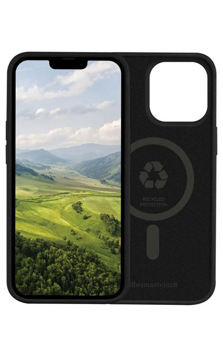 dbramante1928 Monaco Funda para iPhone 14 Pro Max Night Black de Silicona con MagSafe dbramante1928 Monaco Funda para iPhone 14 Pro Max Night Black de Silicona con MagSafe