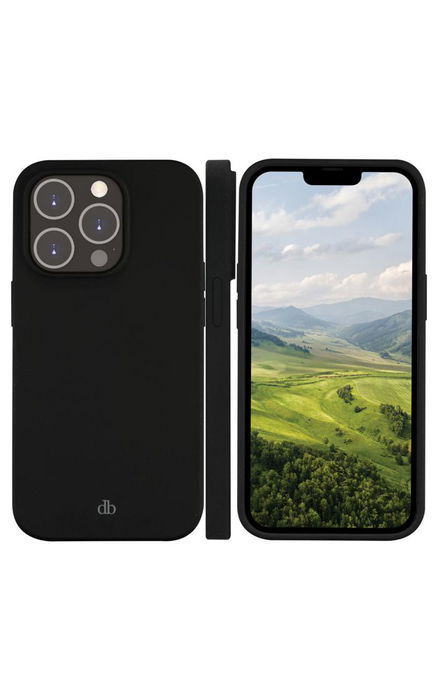 dbramante1928 Monaco Funda para iPhone 14 Pro Max Night Black de Silicona con MagSafe dbramante1928 Monaco Funda para iPhone 14 Pro Max Night Black de Silicona con MagSafe