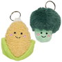 The Concept Factory Peluche Llavero Verdura Kawaii - Brócoli, Tomate, Zanahoria, Berenjena y más Modelos Surtidos