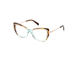 Emilio Pucci EP5199-55095 Gafas de Vista Verde Mujer