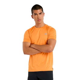 Camiseta de Manga Corta Hombre New Balance Sport Essentials Naranja 13-14 Años