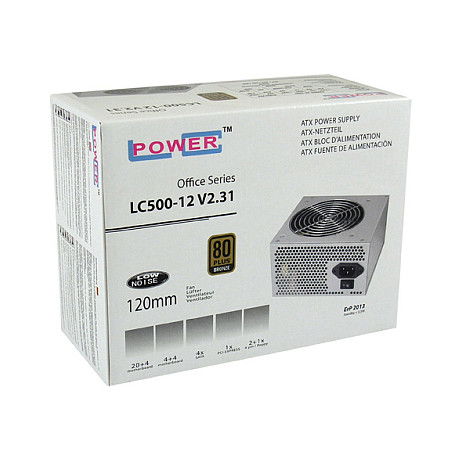 LC-Power Fuente de Alimentación LC500-12 V2.31 400W 80+ Bronze ATX