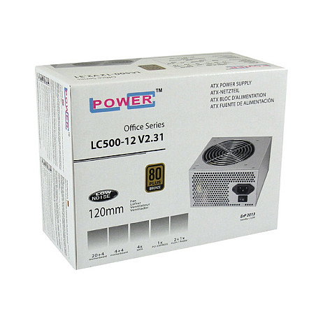 LC-Power LC500-12 V2.31 400W 80 PLUS Bronze LC-Power LC500-12 V2.31 400W 80 PLUS Bronze