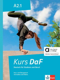 KLETT, Kurs DaF A2.1 - Alumno y ejercicios + licencia allango - edición híbrida allango