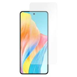 Just in Case Protector de Pantalla Cristal Templado 9H para OPPO A58 4G / Compatible con OPPO A58 / Revestimiento Antihuellas / Transparente