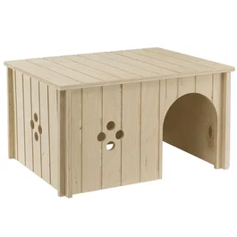 Ferplast Caseta de Madera sin para Roedores 37x27,7x20cm