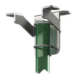 Next Green Soporte Techo y Suelo para Tubo Acero 60mm HD para Instalación de Caja de Carga