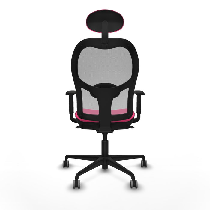 PIQUERAS Y CRESPO Silla de oficina Jorquera Rosa y Gris PIQUERAS Y CRESPO Silla de oficina Jorquera Rosa y Gris