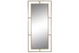 DKD Home Decor Espejo Moderno Dorado Hierro Cristal 5 x 208 x 96 cm