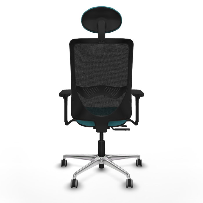 PIQUERAS Y CRESPO Silla de oficina Zulema con mecanismo Sincro/Traslack Turquesa y Negro PIQUERAS Y CRESPO Silla de oficina Zulema con mecanismo Sincro/Traslack Turquesa y Negro