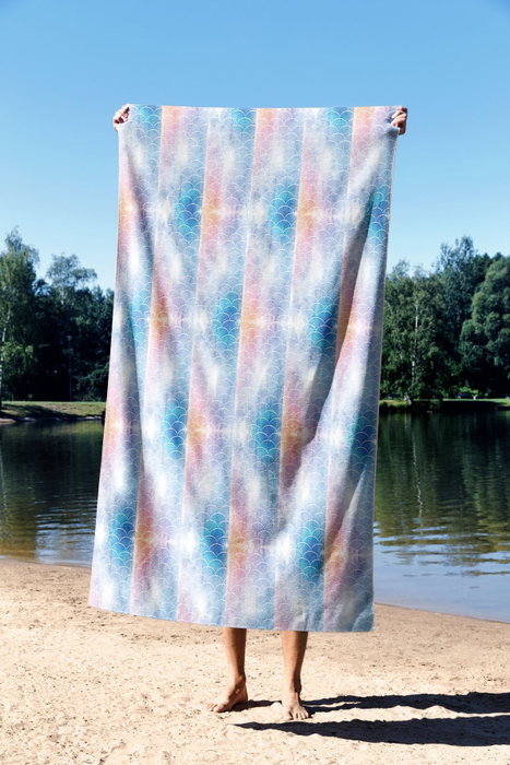 Mijölnir Naga 90 Toalla de Playa Multicolor 90x150cm Poliéster/Poliamida Secado Rápido Lujo Mijölnir Naga 90 Toalla de Playa Multicolor 90x150cm Poliéster/Poliamida Secado Rápido Lujo