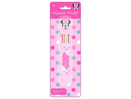 Safta Bolígrafo Retráctil 10 Colores Minnie Mouse Minty