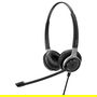 EPOS Auriculares Impact SC 660 Alámbricos Diadema Supraaural - 50-18000 Hz, Cancelación de Ruido, Micrófono Boom, Negro/Plata