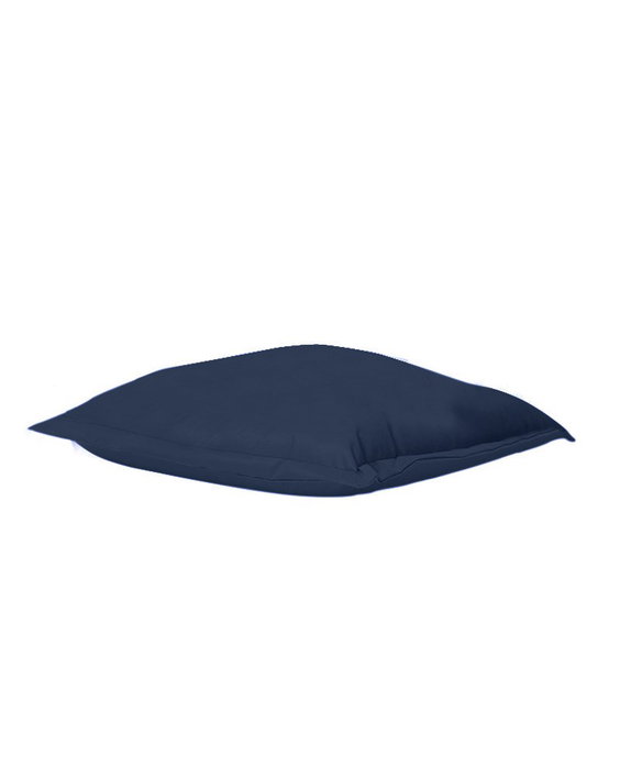 Atelier Del Sofa Cojín de Jardín 70x70 cm - Azul Oscuro, Tela Impermeable, Poliestireno Reciclado
