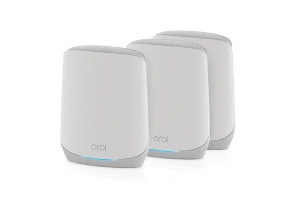 NETGEAR Orbi RBK763S Sistema de Malla Wi-Fi 6 Tribanda Blanco