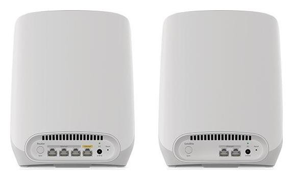 NETGEAR Orbi RBK763S Sistema de Malla Wi-Fi 6 Tribanda Blanco