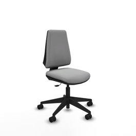 PIQUERAS Y CRESPO Silla de oficina Elche Gris claro