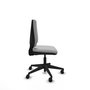 PIQUERAS Y CRESPO Silla de oficina Elche Gris claro sin brazos