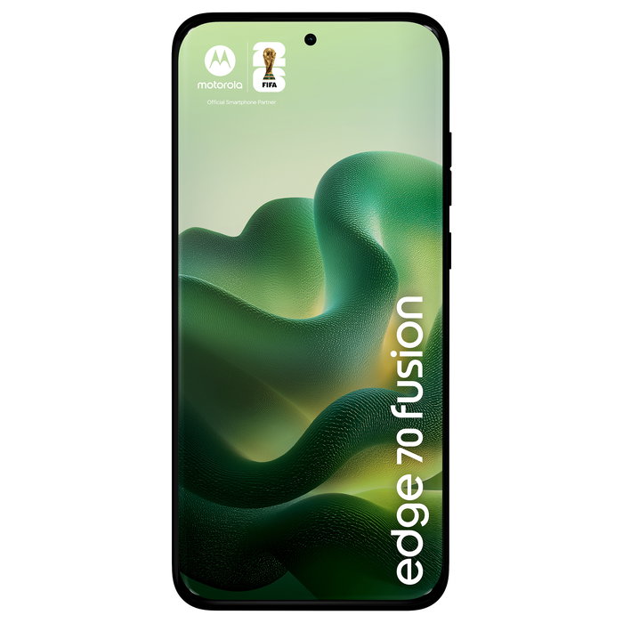 Motorola Edge 70 Fusion Smartphone 6.78" Extreme AMOLED 144Hz, Snapdragon 7s Gen 3, 8GB RAM 256GB, Cámara 50MP Sony LYTIA 710, 5200 mAh, 5G, Android 16.0, Color Verde Sport