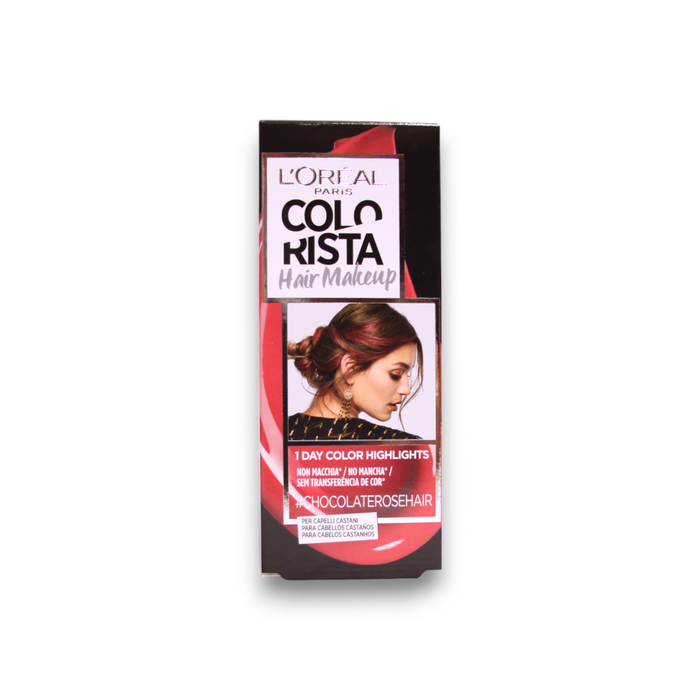L'Oreal Paris Colorista Hair Makeup #CHOCOLATEROSEHAIR L'Oreal Paris Colorista Hair Makeup #CHOCOLATEROSEHAIR