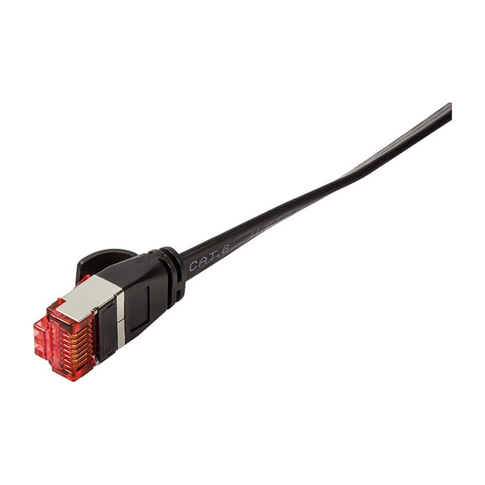 LogiLink Flachpatchkabel 2xRJ45 U/FTP Cat6A 15.0m negro